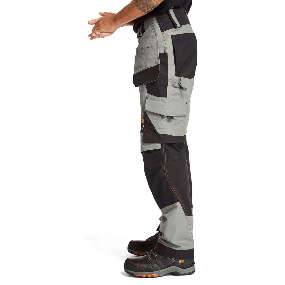 Pantalones Timberland Hombre Pro® Interax Holster Work Gris - Chile HTM-239810